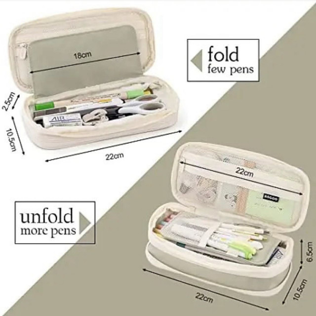 ANGOO Large Pencil case