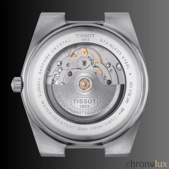 TISSOT PRX POWERMATIC 40MM - CELESTE