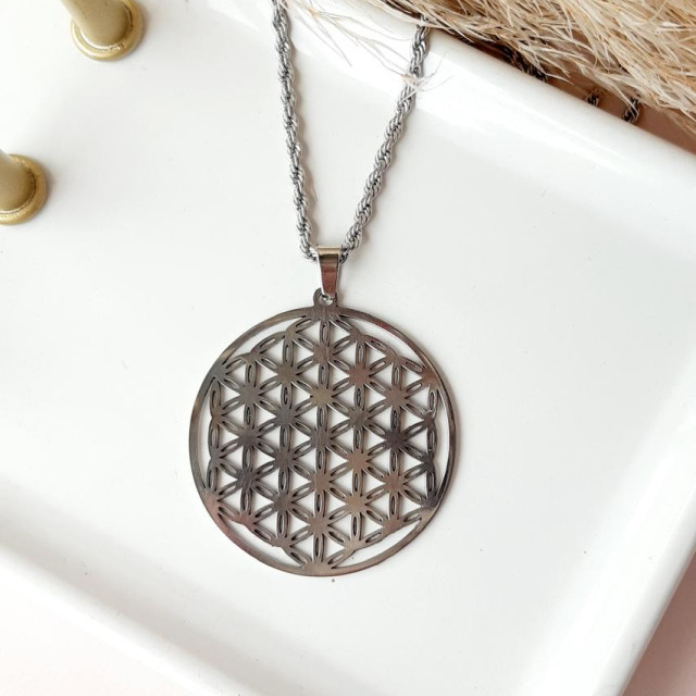 Collar Flor de la vida 