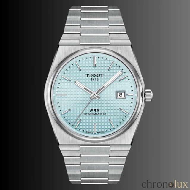 TISSOT PRX POWERMATIC 40MM - CELESTE