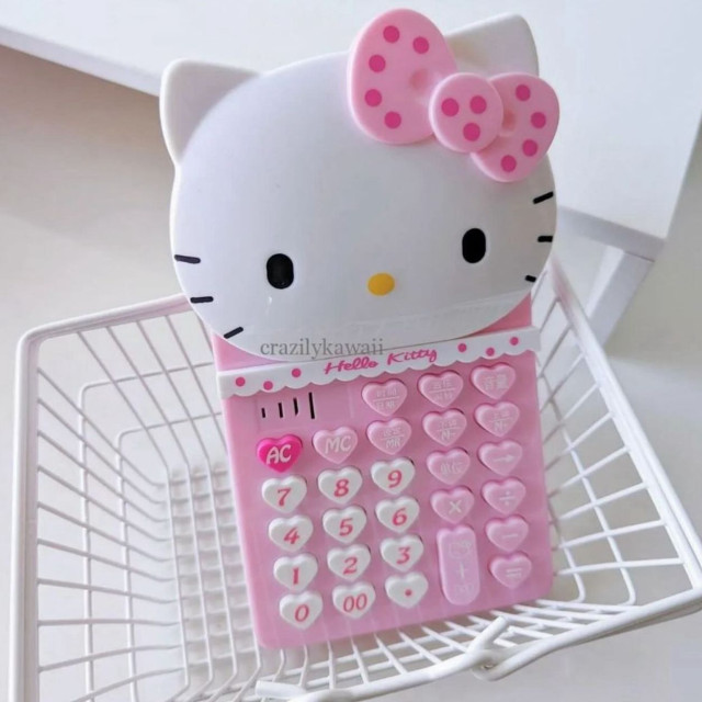 calculadora de la colección Hello Kitty.🎀