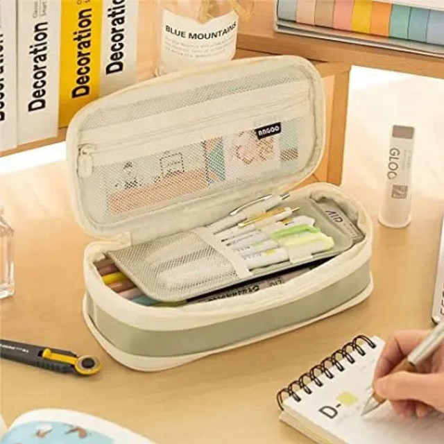 ANGOO Large Pencil case