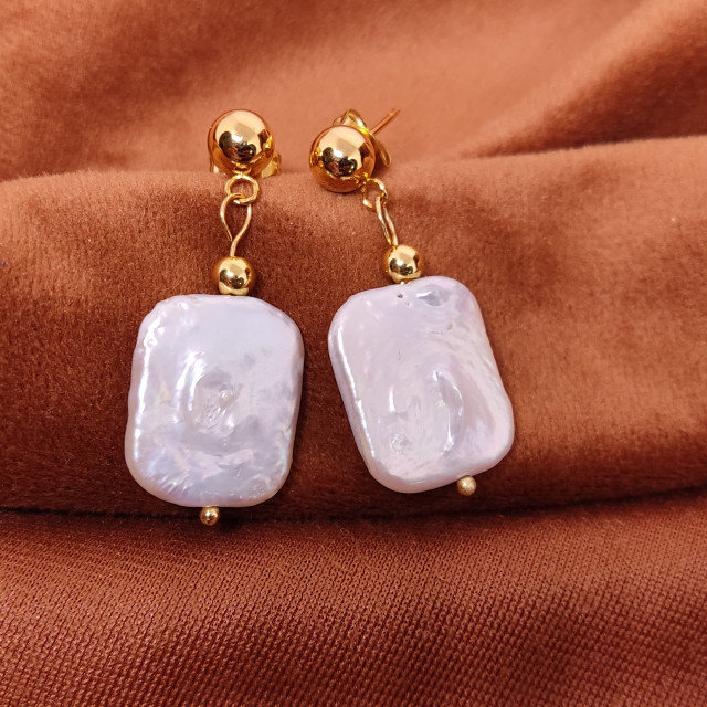 Arete perla barroca Adeline