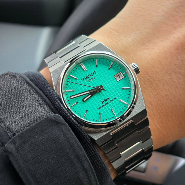 TISSOT PRX POWERMATIC 40MM - Menta