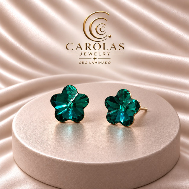 Aretes oro rosa  A-ORO-188
