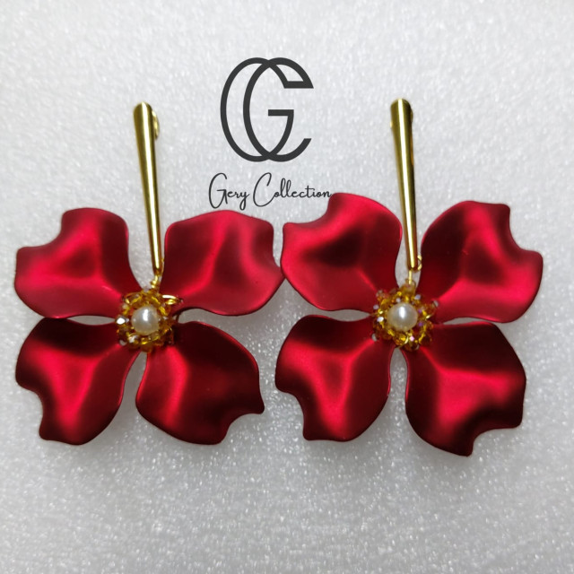 Aretes de petalos