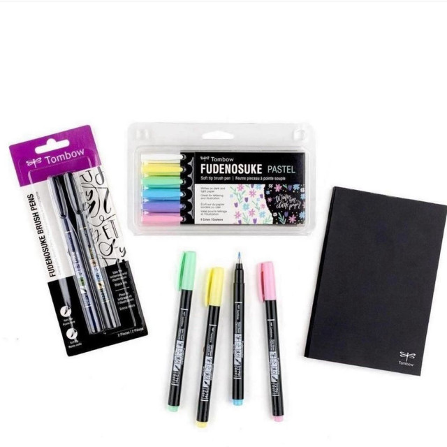 Tombow fudenosuke pastel