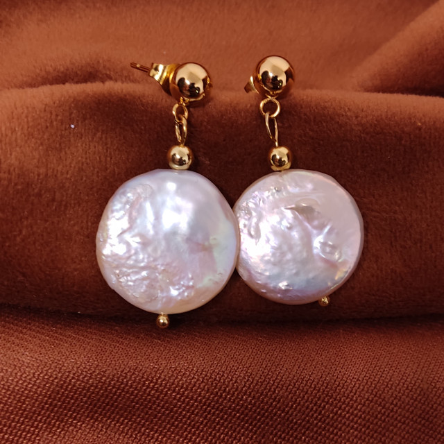 Arete perla barroca Esperanza