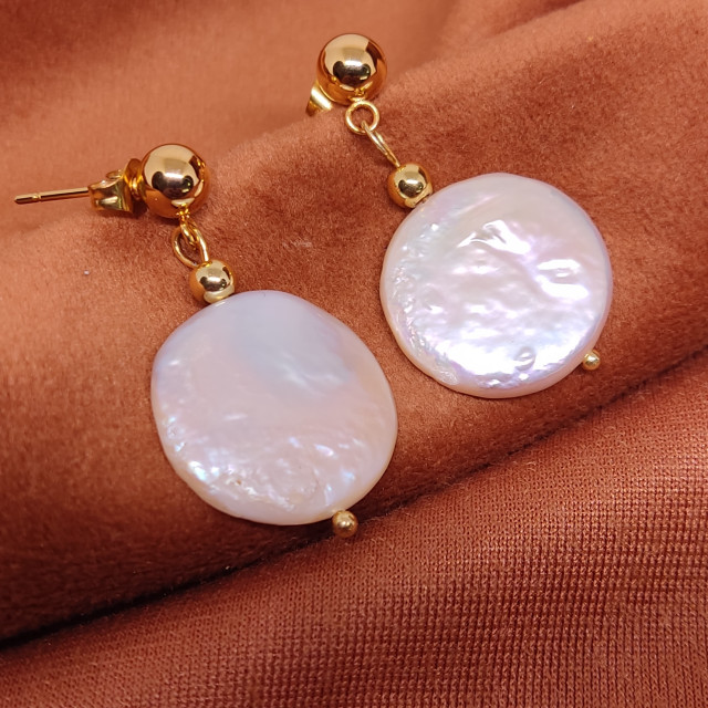 Arete perla barroca Esperanza