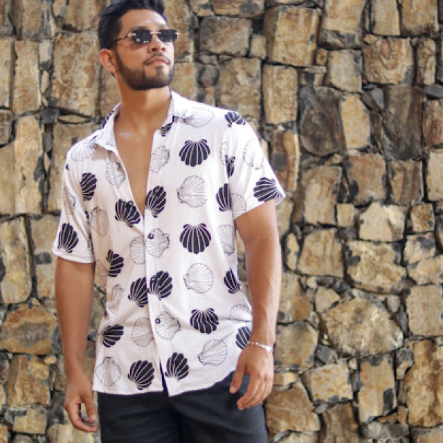 CAMISA DE CONCHAS desde XS hasta XXl