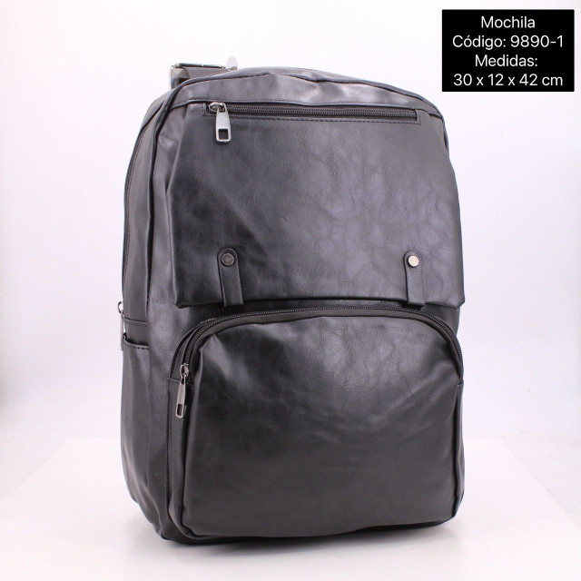 Mochila elegante de cuero diseño unisex