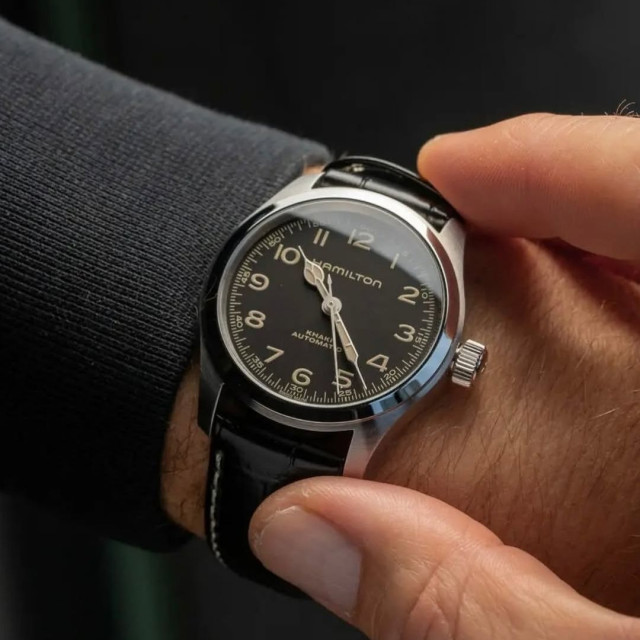 Hamilton Khaki Field Murph Cuero