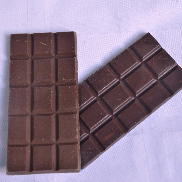 Barra 55% caca con menta 